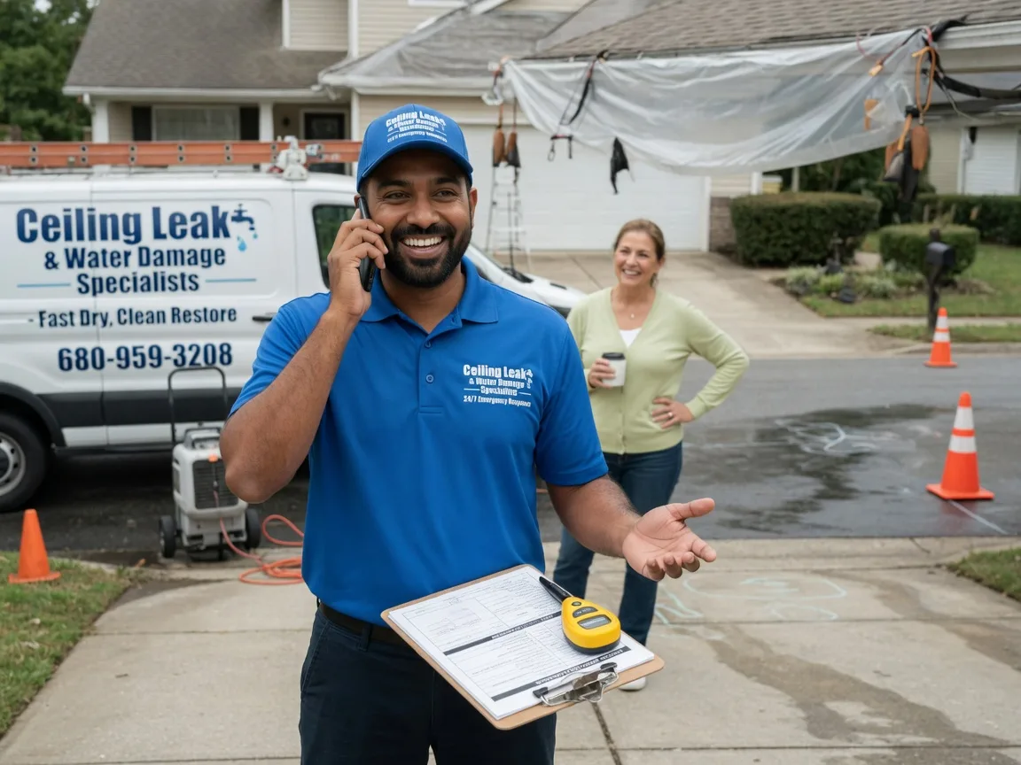 Ceiling Leak Cleanup Ennis, MT FAQs
